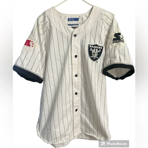 激レア 80年代～90年代 ラスベガスレイダース ベースボールシャツ 激レア 80年代～90年代 ラスベガスレイダース ベースボールシャツ